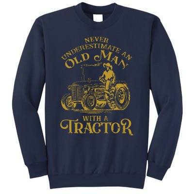 Funny Farmer Farm Tractor Farming Truck Lovers Humor Outfit Sweatshirt