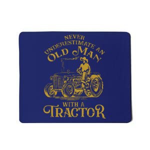 Funny Farmer Farm Tractor Farming Truck Lovers Humor Outfit Mousepad