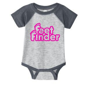 Feetfinder Footprint Infant Baby Jersey Bodysuit