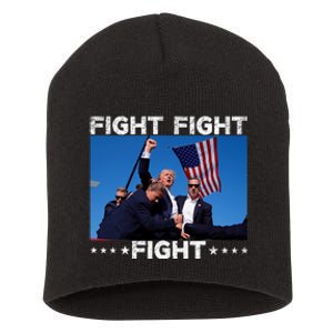 Fight Fight Fight Trump 2024 Vote Trump Short Acrylic Beanie