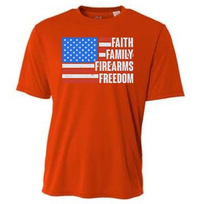 Faith Family Firearms Freedom Cooling Performance Crew T-Shirt