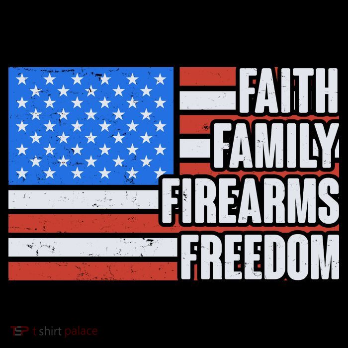 Faith Family Firearms Freedom Apron