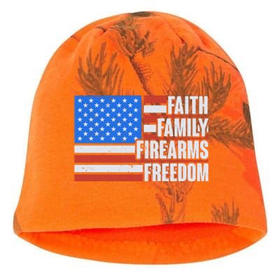 Faith Family Firearms Freedom Kati - Camo Knit Beanie