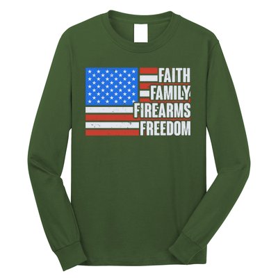 Faith Family Firearms Freedom Long Sleeve Shirt