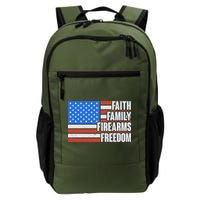 Faith Family Firearms Freedom Backpack