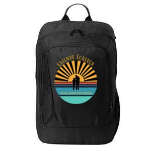 Friends Forever Friendly Shining Spirit City Backpack