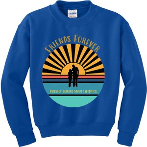 Friends Forever Friendly Shining Spirit Kids Sweatshirt