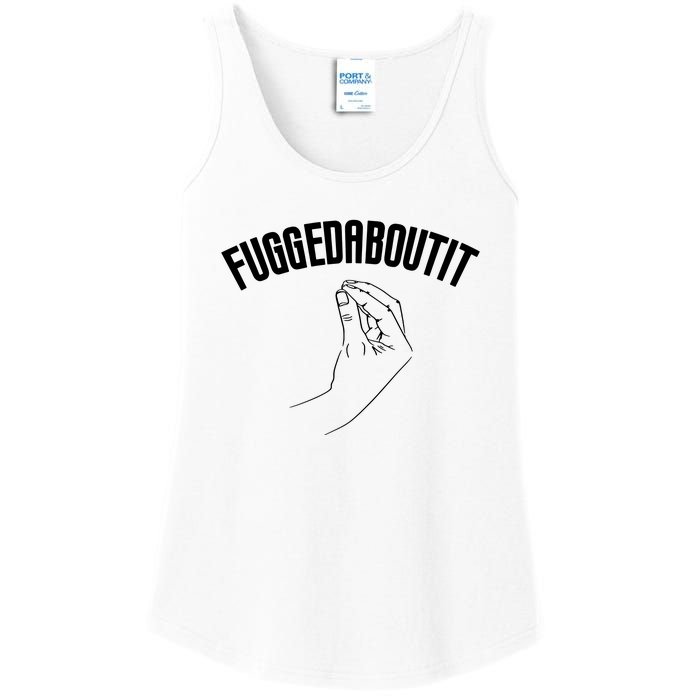 Fuggedaboutit Funny Ladies Essential Tank