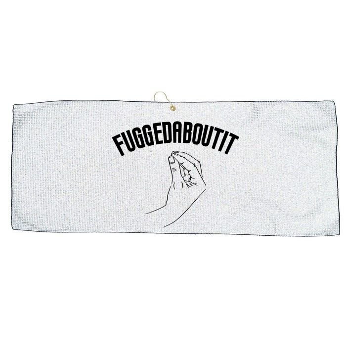 Fuggedaboutit Funny Large Microfiber Waffle Golf Towel