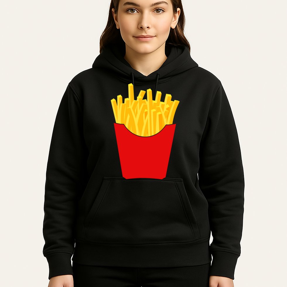 French Fries French Fry Costume Hoodie