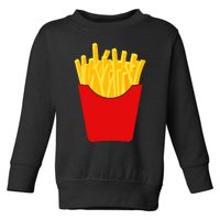 French Fries French Fry Costume Toddler Sweatshirt