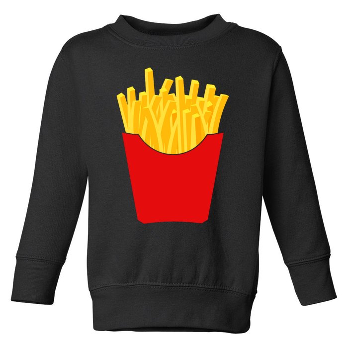 French Fries French Fry Costume Toddler Sweatshirt