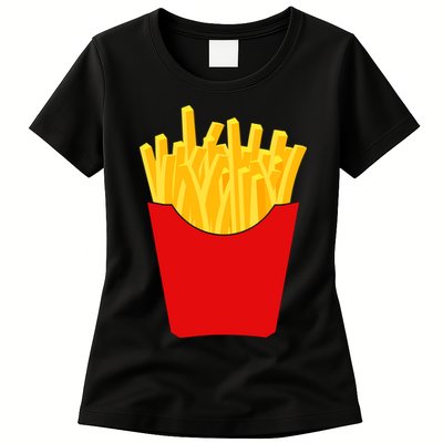French Fries French Fry Costume Womens T-Shirt