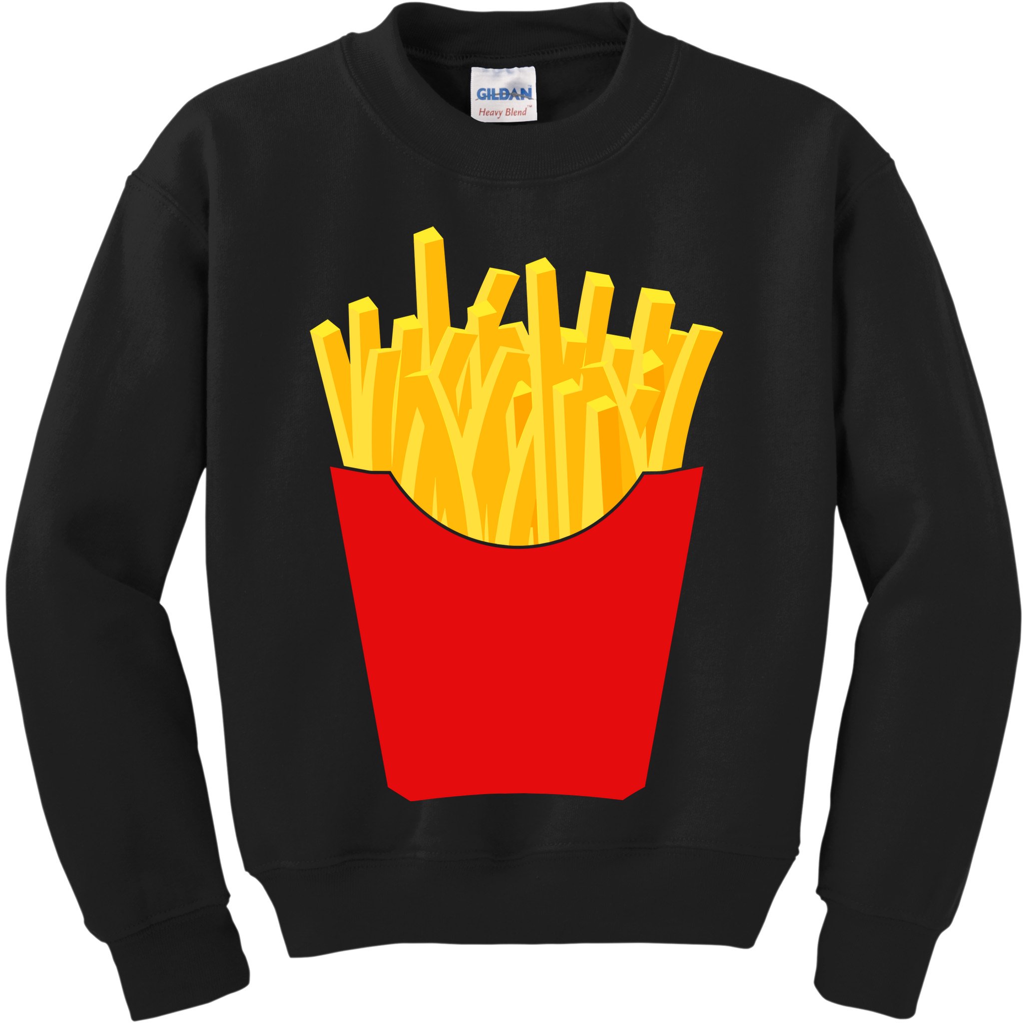 French Fries French Fry Costume Kids Sweatshirt