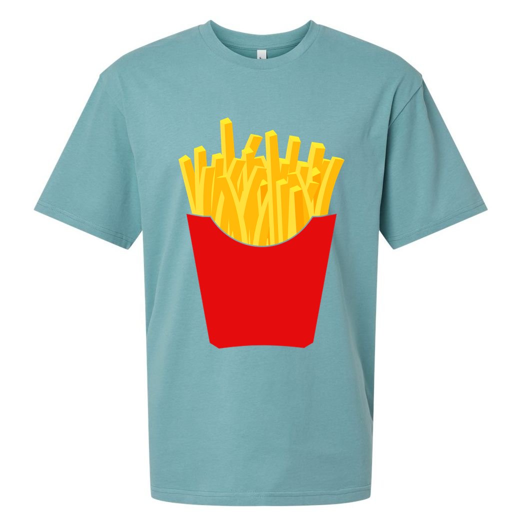 French Fries French Fry Costume Sueded Cloud Jersey T-Shirt