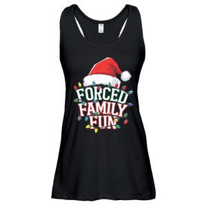 Forced Family Fun Christmas Ladies Essential Flowy Tank