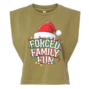 Forced Family Fun Christmas Garment-Dyed Women's Muscle Tee