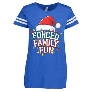 Forced Family Fun Christmas Enza Ladies Jersey Football T-Shirt