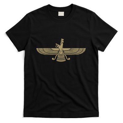 Farvahar Faravahar Farohar Iranian Persian Zoroastrianism T-Shirt