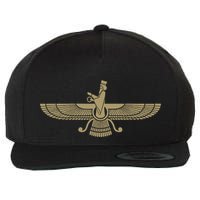 Farvahar Faravahar Farohar Iranian Persian Zoroastrianism Wool Snapback Cap