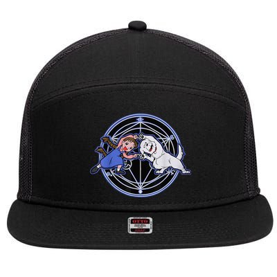 Fullmetal Fusion 7 Panel Mesh Trucker Snapback Hat