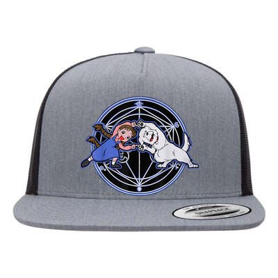 Fullmetal Fusion Flat Bill Trucker Hat