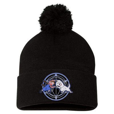 Fullmetal Fusion Pom Pom 12in Knit Beanie