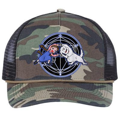 Fullmetal Fusion Retro Rope Trucker Hat Cap