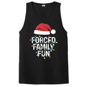 Forced Family Fun Sarcastic Christmas Funny Funny Gift PosiCharge Competitor Tank