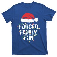 Forced Family Fun Sarcastic Christmas Funny Funny Gift T-Shirt