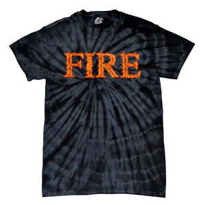 Fire Flame Tie-Dye T-Shirt