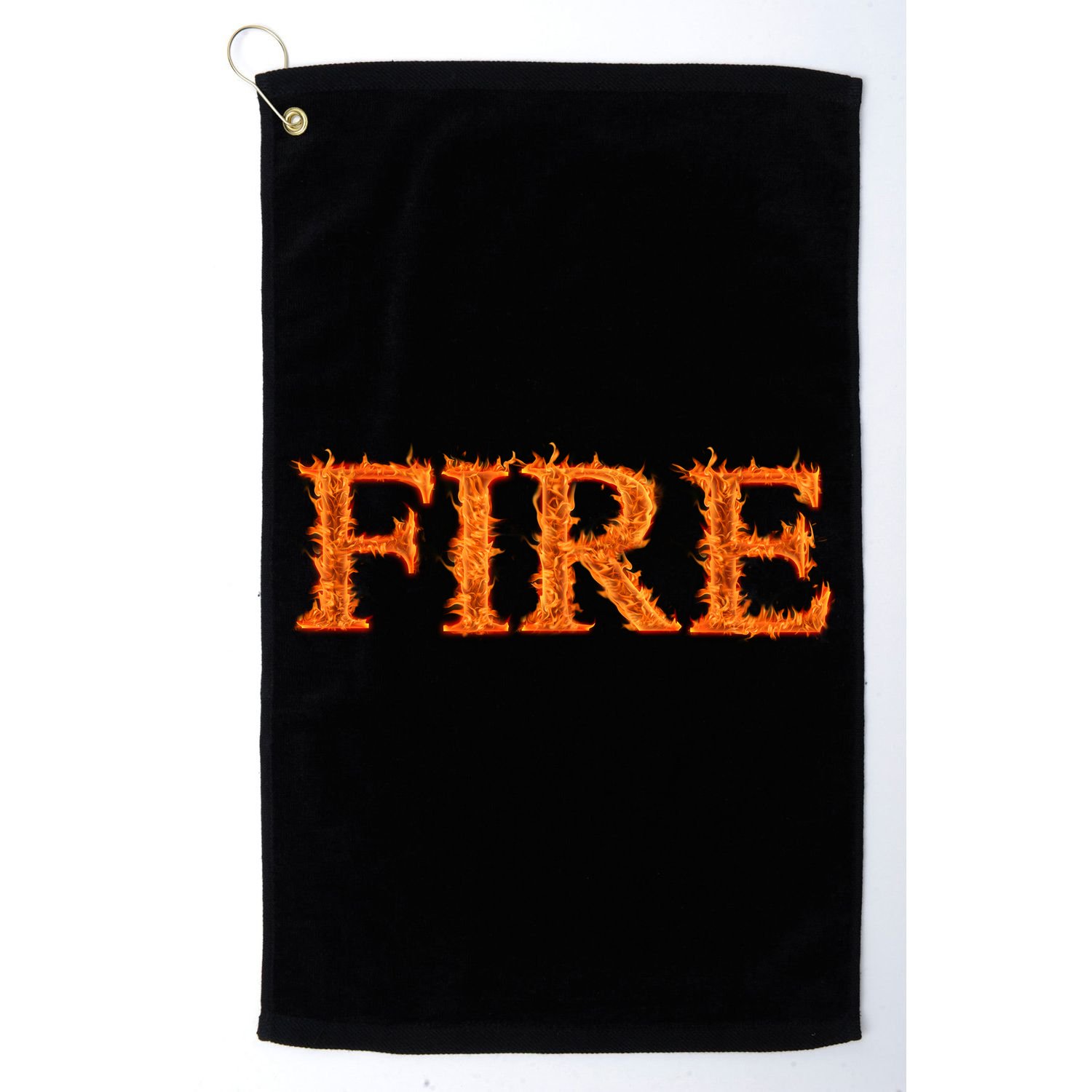 Fire Flame Golf Towel