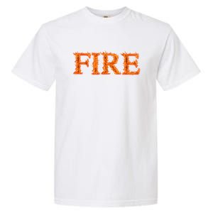 Fire Flame Garment-Dyed Heavyweight T-Shirt