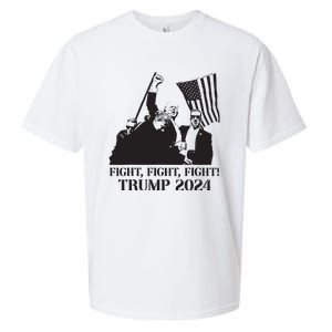 Fight Fight Fight Trump 2024 Pennsylvania Rally Patriot Sueded Cloud Jersey T-Shirt