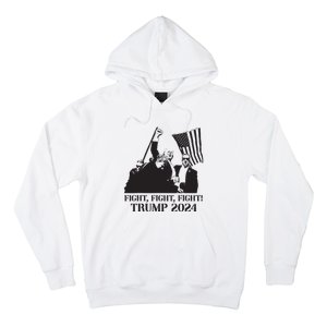 Fight Fight Fight Trump 2024 Pennsylvania Rally Patriot Hoodie