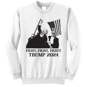 Fight Fight Fight Trump 2024 Pennsylvania Rally Patriot Sweatshirt