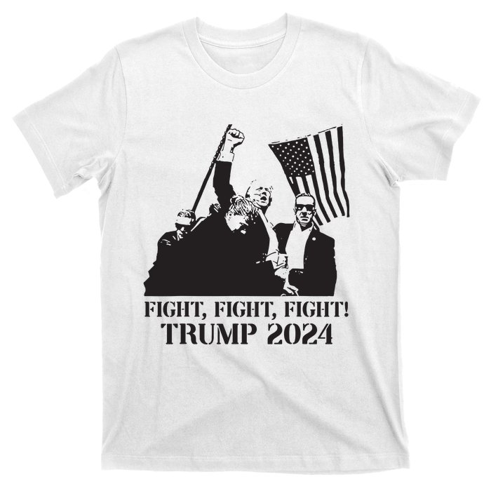 Fight Fight Fight Trump 2024 Pennsylvania Rally Patriot T-Shirt