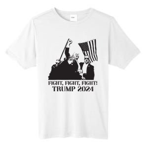 Fight Fight Fight Trump 2024 Pennsylvania Rally Patriot Tall Fusion ChromaSoft Performance T-Shirt