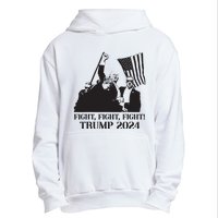 Fight Fight Fight Trump 2024 Pennsylvania Rally Patriot Urban Pullover Hoodie