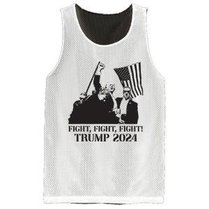 Fight Fight Fight Trump 2024 Pennsylvania Rally Patriot Mesh Reversible Basketball Jersey Tank