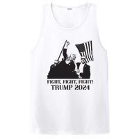 Fight Fight Fight Trump 2024 Pennsylvania Rally Patriot PosiCharge Competitor Tank