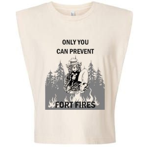 Fort Fires Garment-Dyed Women's Muscle Tee