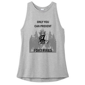 Fort Fires Ladies PosiCharge Tri-Blend Wicking Tank