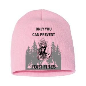 Fort Fires Short Acrylic Beanie