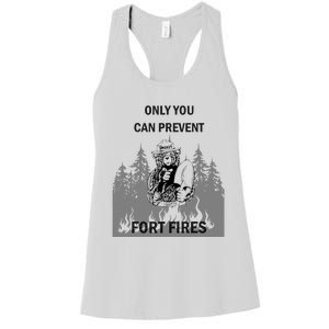 Fort Fires Women's Racerback Tank