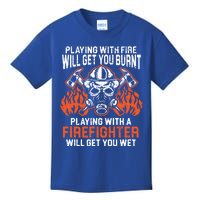 Firefighting Fire Firefighter Fire Rescue Fire Meaningful Gift Kids T-Shirt