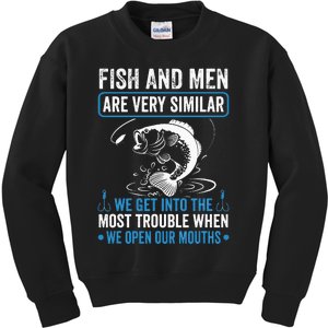 Fisher Funny Fishing Very Similar Into The Most Trouble Kids Sweatshirt