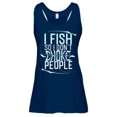 Fishing Funny Fishing Fishing Lover Ladies Essential Flowy Tank
