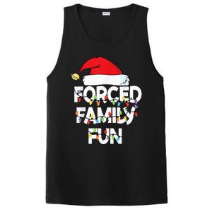 Forced Family Fun With Santa Red Hat Christmas Pajamas PosiCharge Competitor Tank