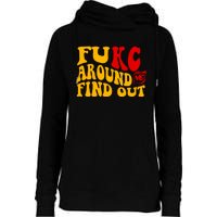 Funny Fuck FUKC Kansas City Around Find Out Womens Funnel Neck Pullover Hood